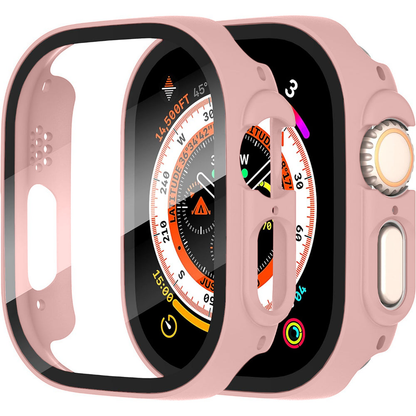 Carcasa 360° (Husa + Folie) - Apple Watch Ultra 1/Ultra 2 - 49MM - Pink
