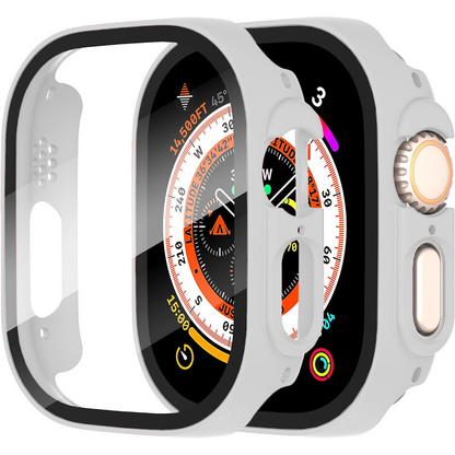 Carcasa 360° (Husa + Folie) - Apple Watch Ultra 1/Ultra 2 - 49MM - Silver