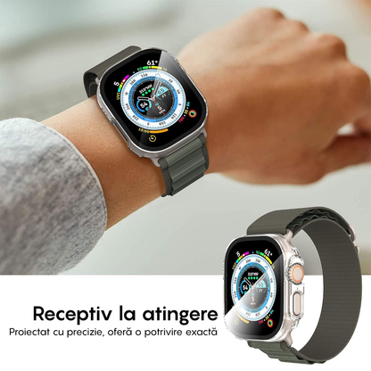 Carcasa 360° (Husa + Folie) - Apple Watch Ultra 1/Ultra 2 - 49MM - Clear