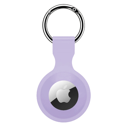Husa Soft Silicone - AirTag - Purple