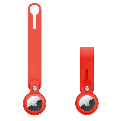 Husa Silicone Loop - AirTag - Red