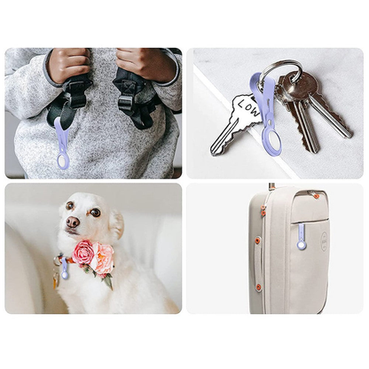 Husa Silicone Loop - AirTag - Purple