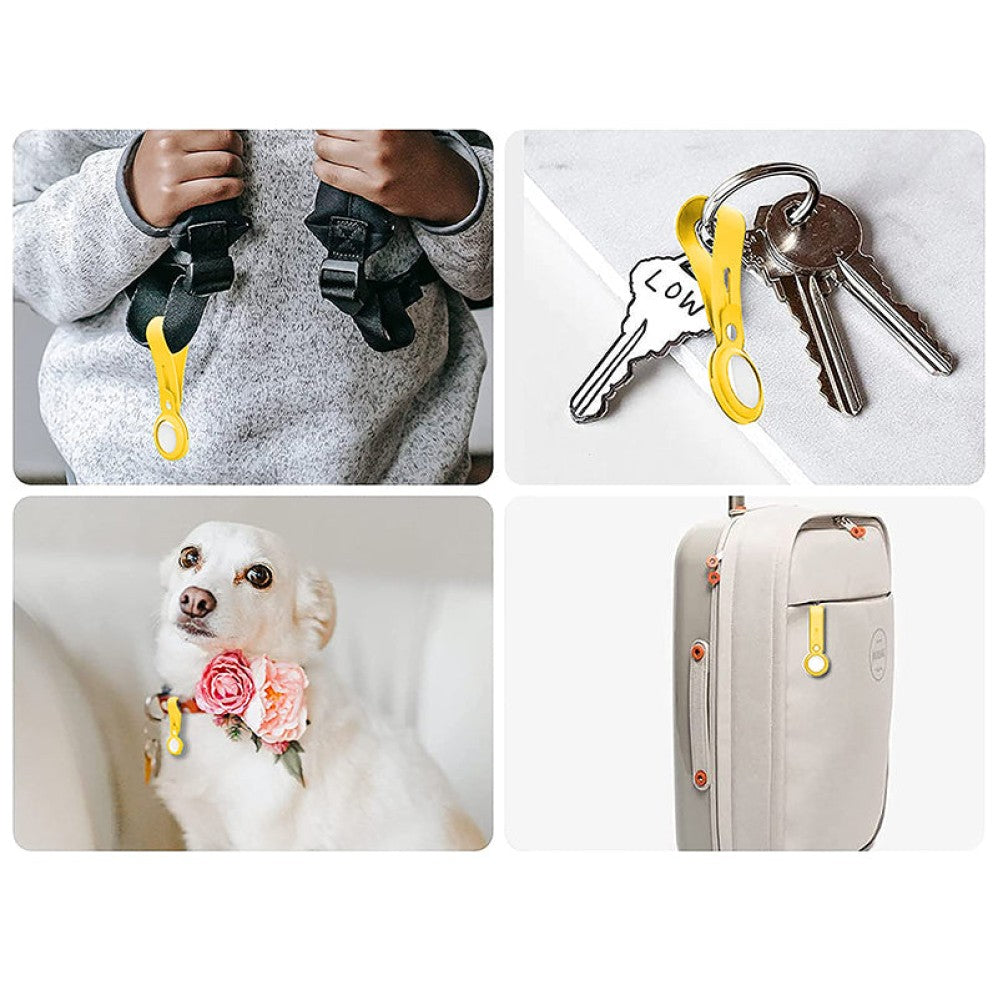 Husa Silicone Loop - AirTag - Yellow