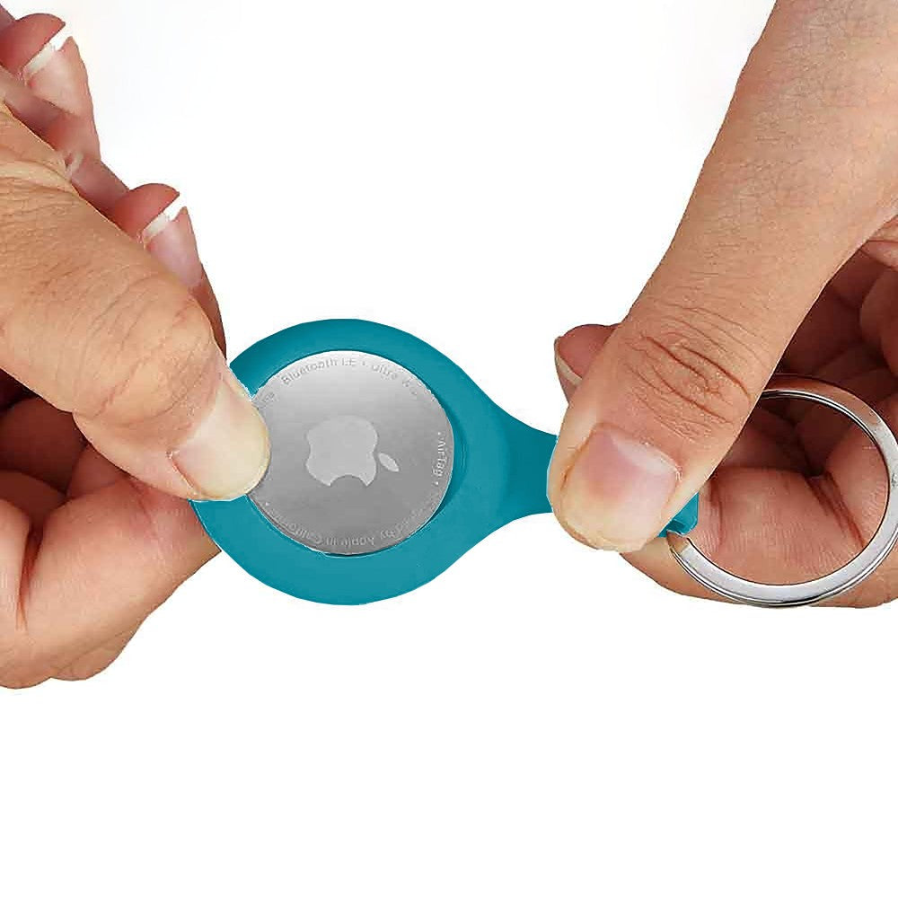 Husa Soft Silicone - AirTag - Marine