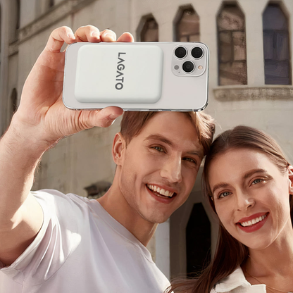 Baterie Externa MagSafe Lagato MS1 Pro 10000 mAh - Alb