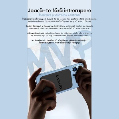 Baterie Externa MagSafe Lagato MS1 Pro 5000 mAh - Negru