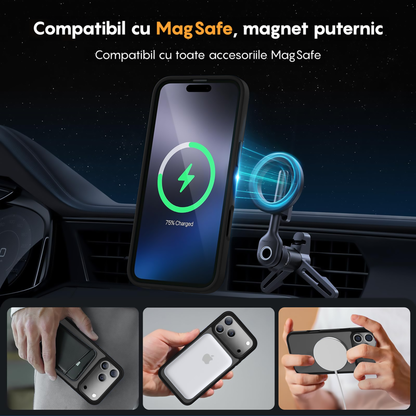 Husa MagSafe - iPhone 17 Pro Max - Negru
