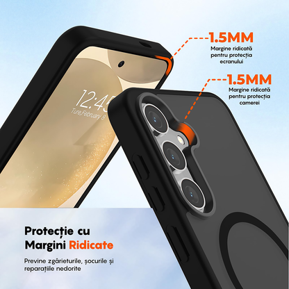 Husa MagSafe - Samsung Galaxy S24 - Negru