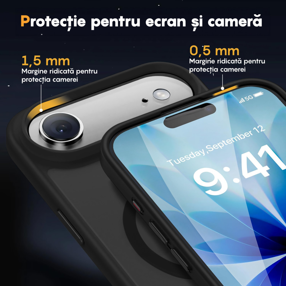 Husa MagSafe - iPhone 17 Air - Negru