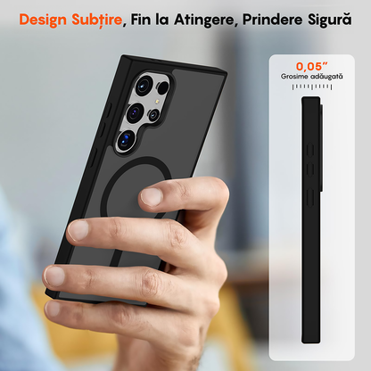 Husa MagSafe - Samsung Galaxy S24 Ultra - Negru