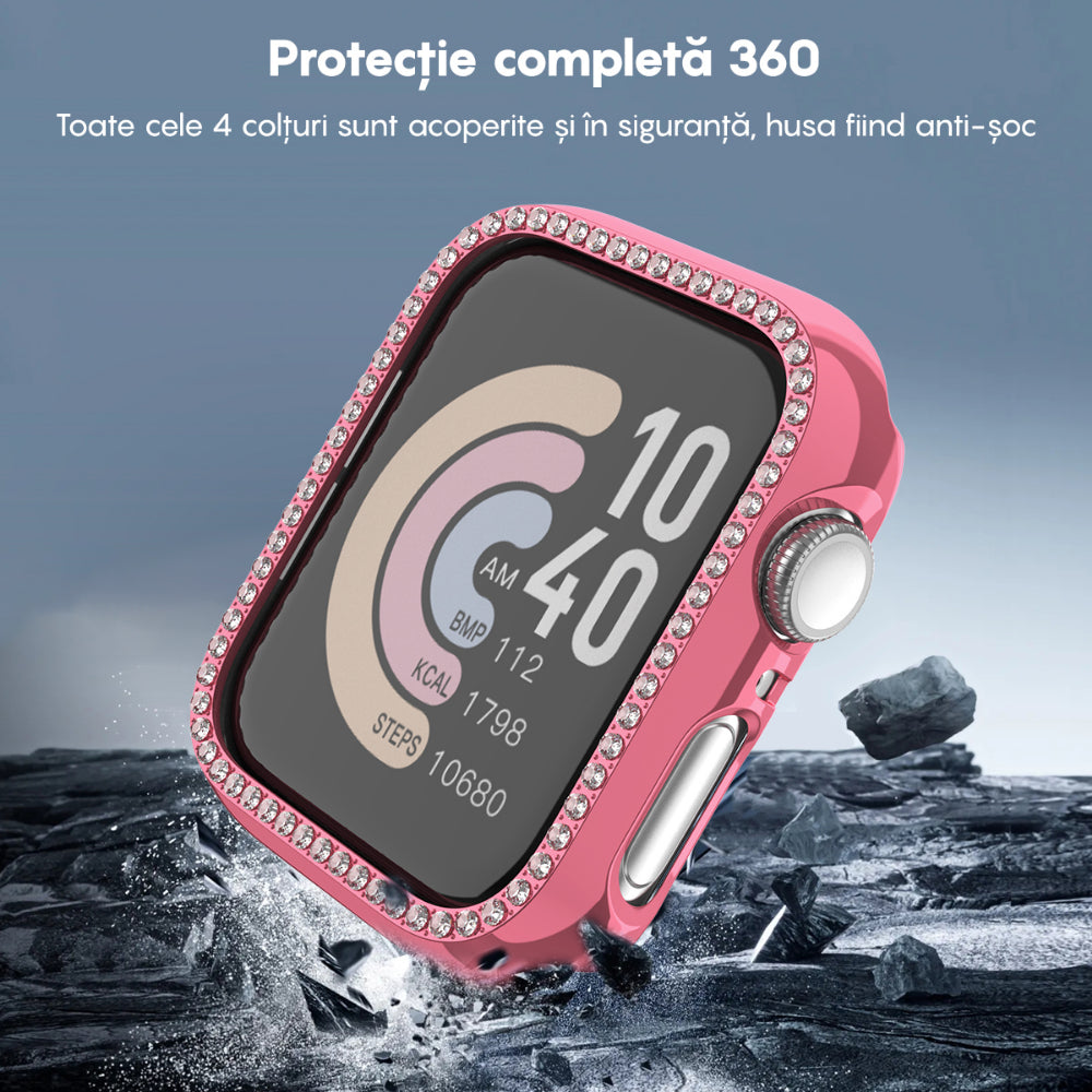 Carcasa Diamond - Apple Watch 7/8/9 - 41MM - Rose
