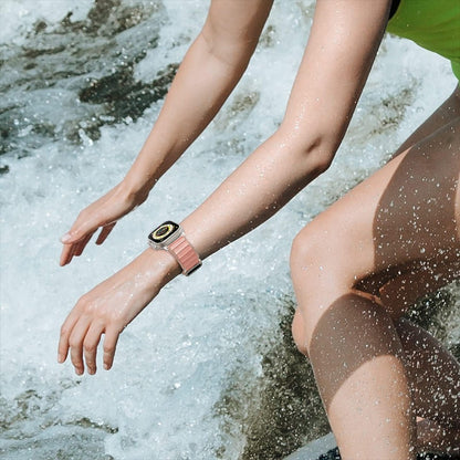 Curea Alpine Adventure - Apple Watch 1/2/3/4/5/6/7/8/9/SE - 38/40/41 MM - Roz