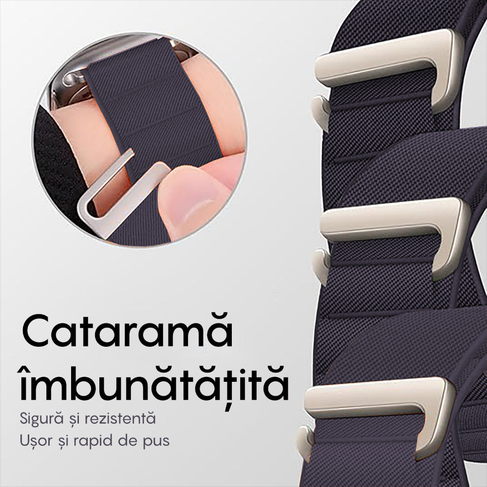 Curea Alpine Summit - Apple Watch 1/2/3/4/5/6/7/8/9/SE - 38/40/41 MM - Mov