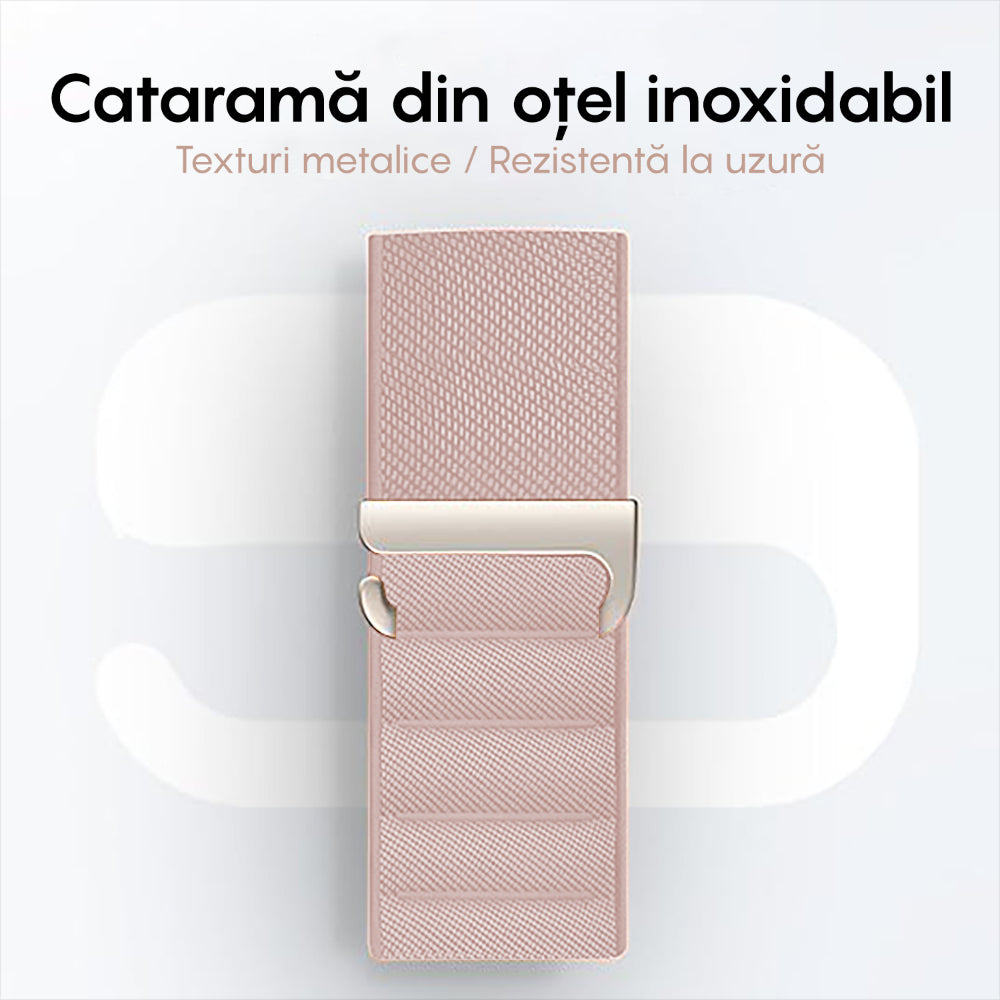Curea Alpine Summit - Apple Watch 1/2/3/4/5/6/7/8/9/SE - 38/40/41 MM - Pink Sand