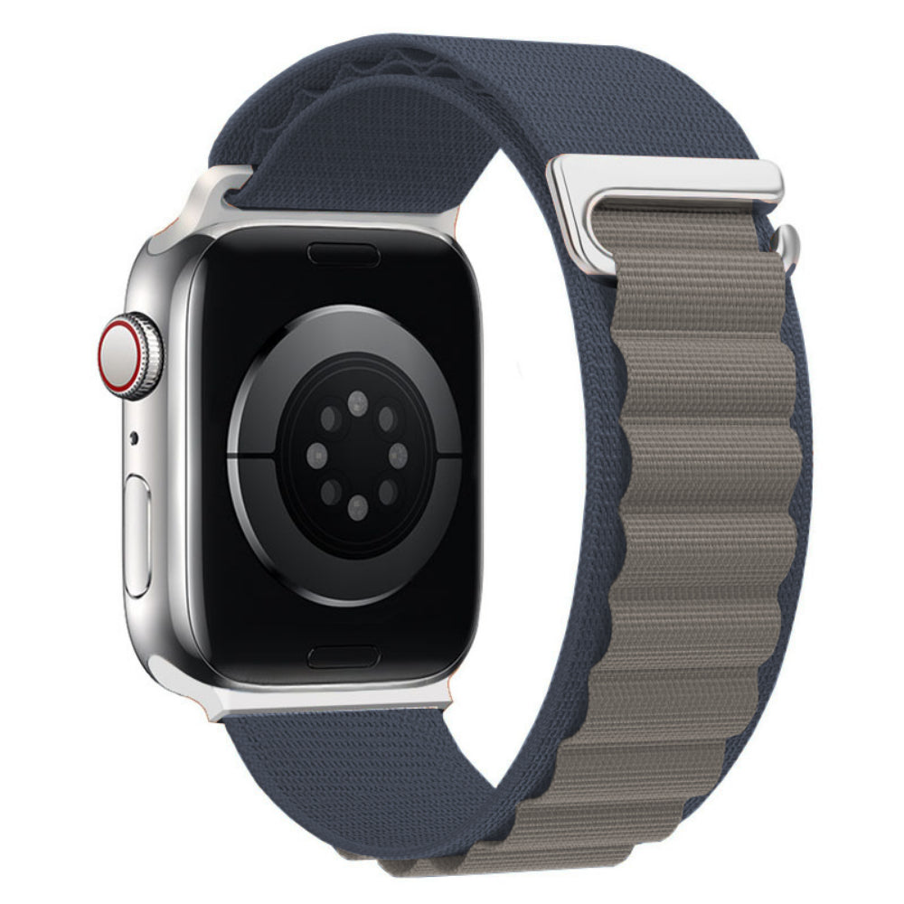 Curea Alpine Summit - Apple Watch 1/2/3/4/5/6/7/8/9/SE - 38/40/41 MM - Albastru