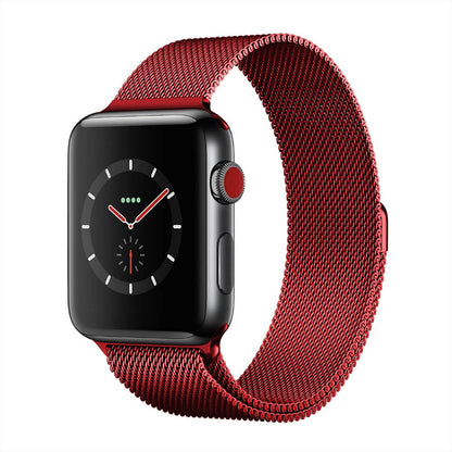 Curea Milanese Classic - Apple Watch 1/2/3/4/5/6/7/8/9/SE - 38/40/41 MM - Red