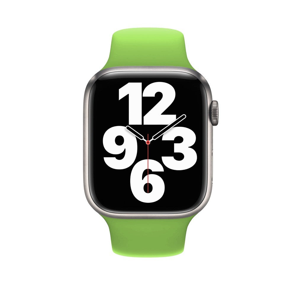 Curea Silicone Sport - Apple Watch 1/2/3/4/5/6/7/8/9/SE - 38/40/41 MM - M/L - Acid Green