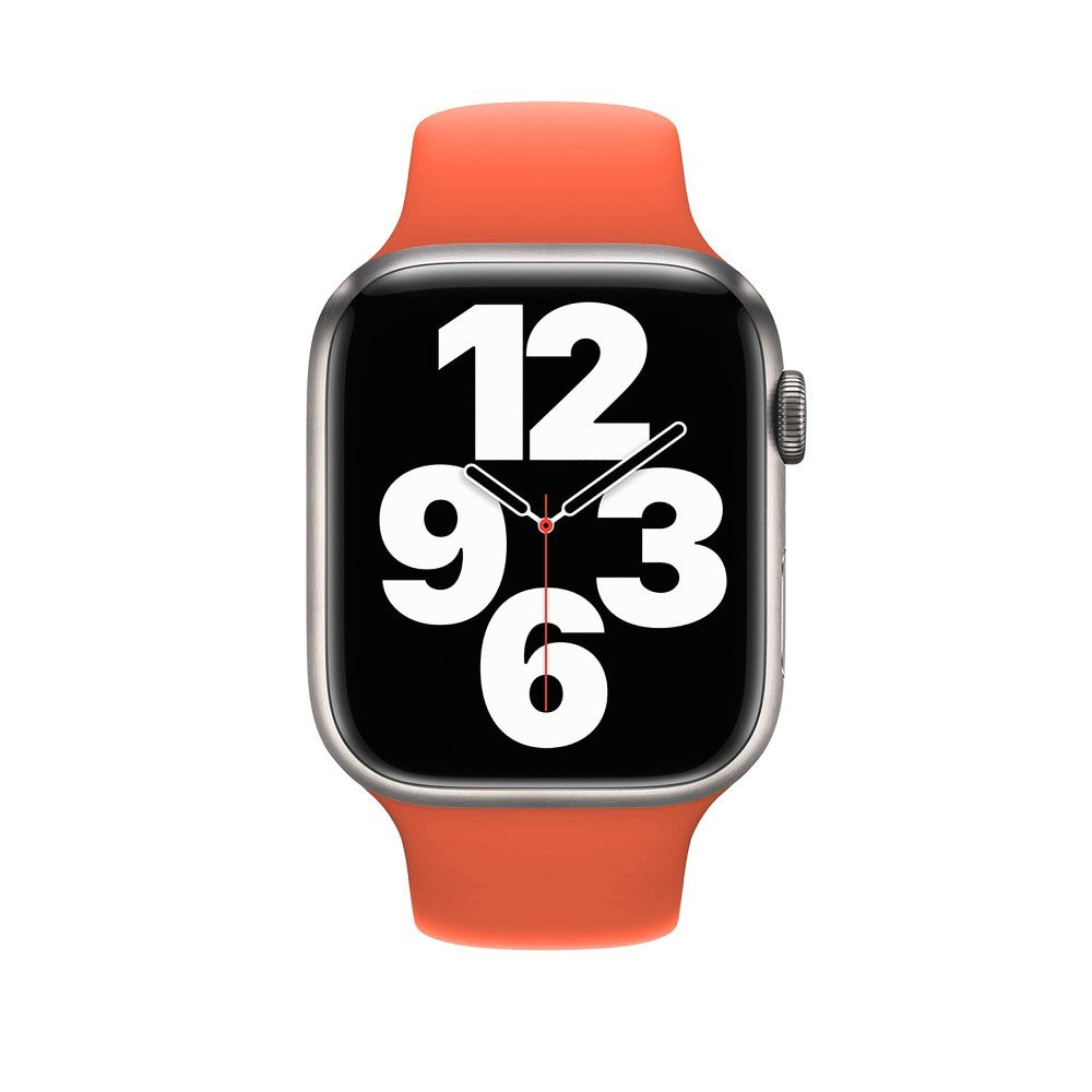 Curea Silicone Sport - Apple Watch 1/2/3/4/5/6/7/8/9/SE - 38/40/41 MM - M/L - Orange