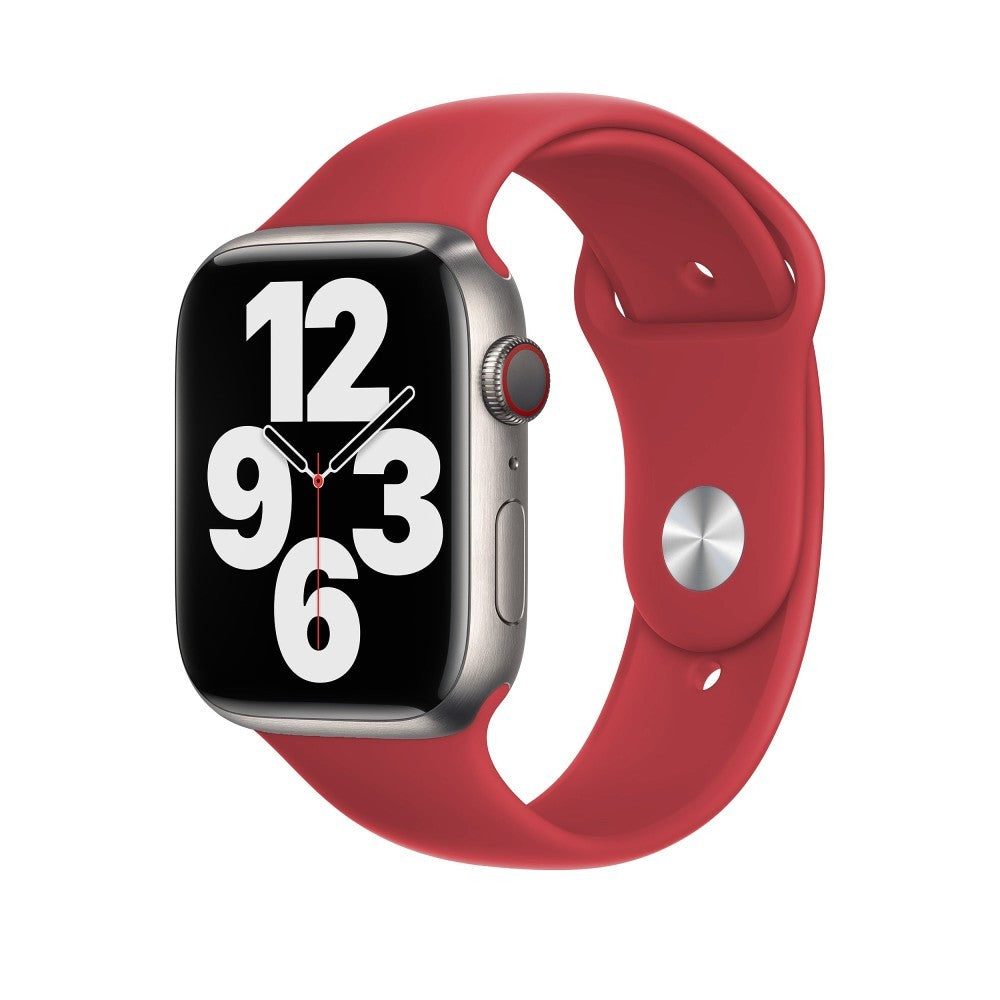 Curea Silicone Sport - Apple Watch 1/2/3/4/5/6/7/8/9/SE - 38/40/41 MM - M/L - Red