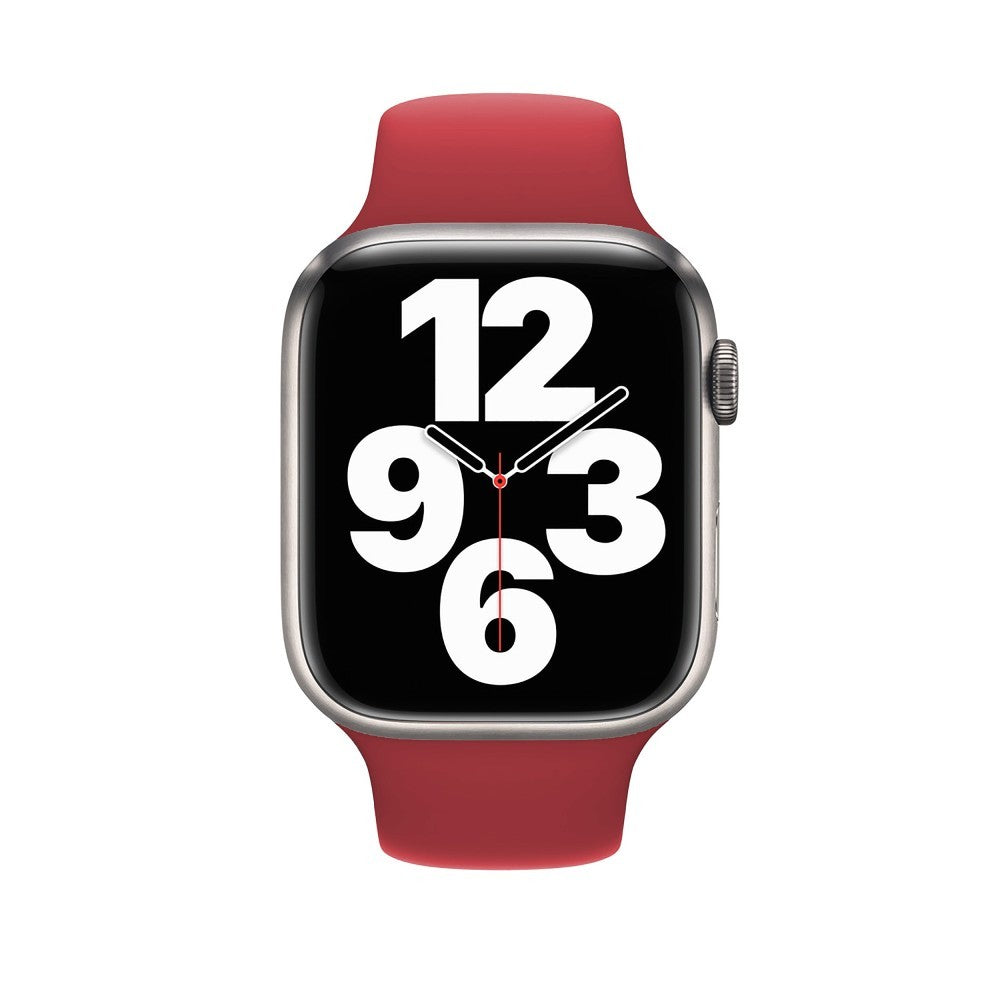 Curea Silicone Sport - Apple Watch 1/2/3/4/5/6/7/8/9/SE - 38/40/41 MM - M/L - Red