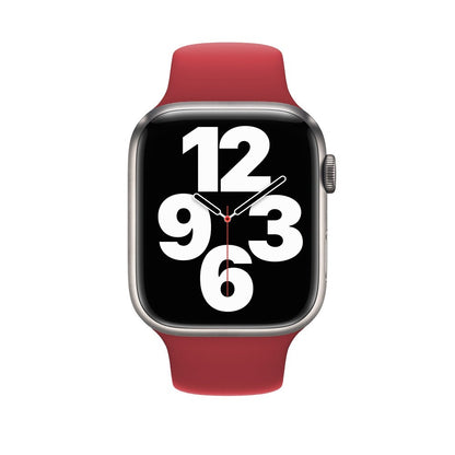 Curea Silicone Sport - Apple Watch 1/2/3/4/5/6/7/8/9/SE - 38/40/41 MM - M/L - Red