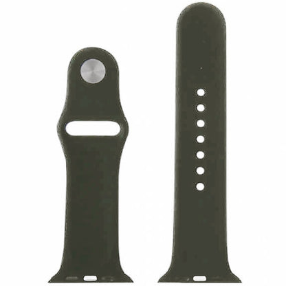 Curea Silicone Sport - Apple Watch 1/2/3/4/5/6/7/8/9/SE - 38/40/41 MM - M/L - Webster Green
