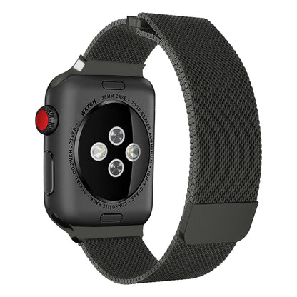 Curea Milanese Duo - Apple Watch 1/2/3/4/5/6/7/8/9/SE - 38/40/41 MM - Dark Gray