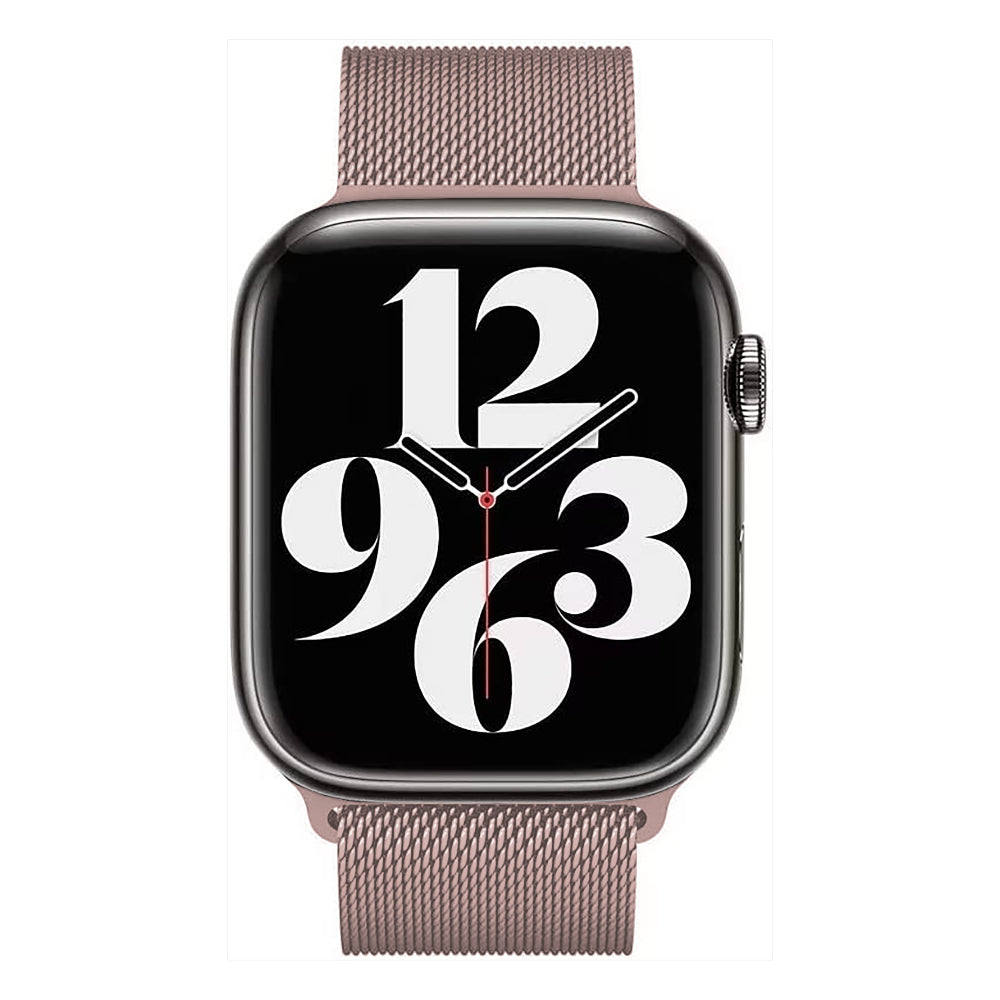 Curea Milanese Duo - Apple Watch 1/2/3/4/5/6/7/8/9/SE - 38/40/41 MM - Rose Pink