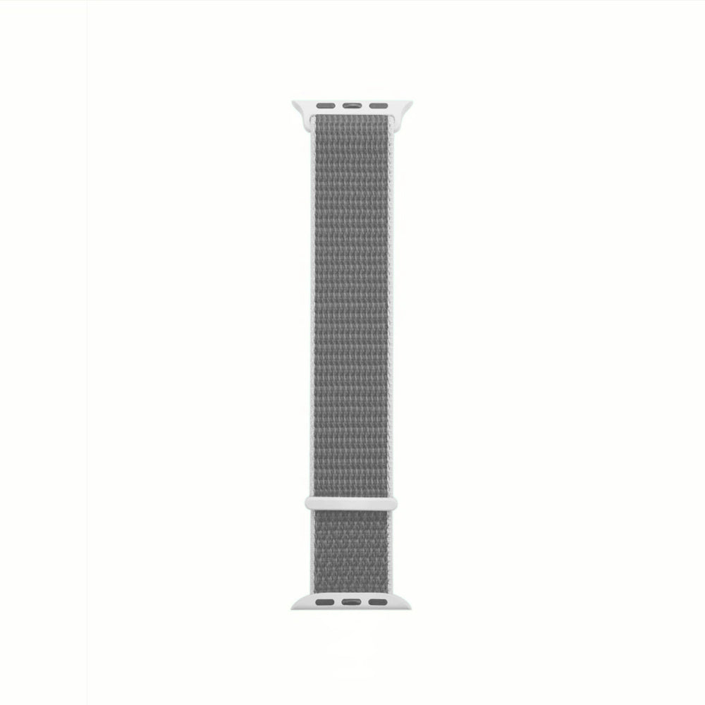 Curea Nylon Classic - Apple Watch 1/2/3/4/5/6/7/8/9/SE - 38/40/41 MM - Gray
