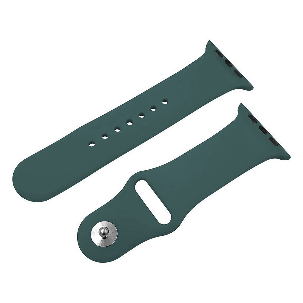 Curea Silicone Sport - Apple Watch 1/2/3/4/5/6/7/8/9/SE - 38/40/41 MM - S/M - Dark Green
