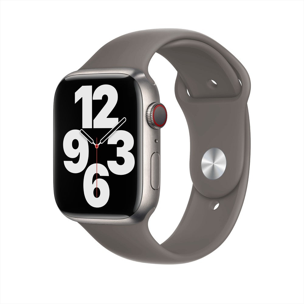 Curea Silicone Sport - Apple Watch 1/2/3/4/5/6/7/8/9/SE - 38/40/41 MM - S/M - Dark Grey