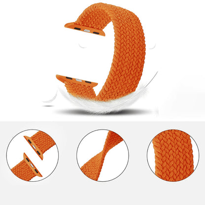 Curea Braided Breeze - Apple Watch 1/2/3/4/5/6/7/8/9/SE/Ultra 1/Ultra 2 - 42/44/45/49 MM - XS - Orange