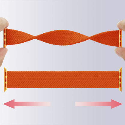 Curea Braided Breeze - Apple Watch 1/2/3/4/5/6/7/8/9/SE/Ultra 1/Ultra 2 - 42/44/45/49 MM - XS - Orange