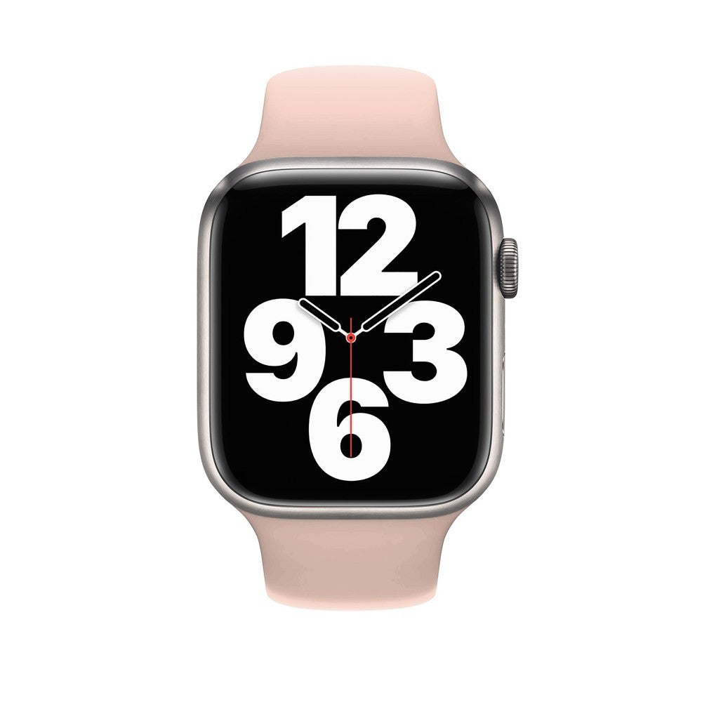 Curea Silicone Sport - Apple Watch 1/2/3/4/5/6/7/8/9/SE/Ultra 1/Ultra 2 - 42/44/45/49 MM - M/L - Pink Sand