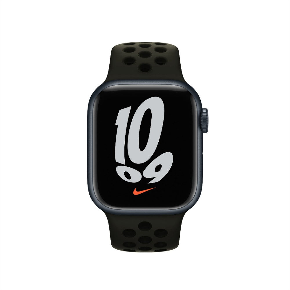 Curea Sport Loop Active - Apple Watch 1/2/3/4/5/6/7/8/9/SE/Ultra 1/Ultra 2 - 42/44/45/49 MM - M/L - Army Green/Black