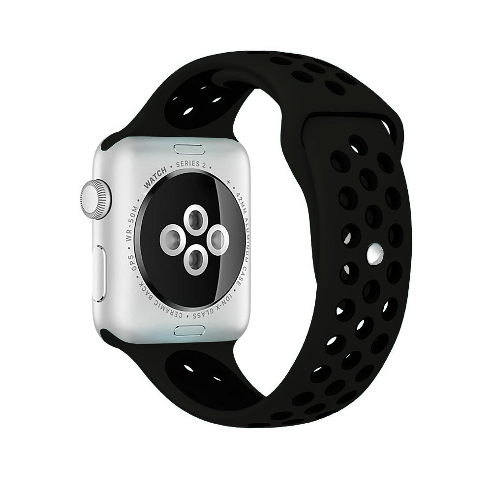 Curea Sport Loop Active - Apple Watch 1/2/3/4/5/6/7/8/9/SE/Ultra 1/Ultra 2 - 42/44/45/49 MM - M/L - Obsidian/Black