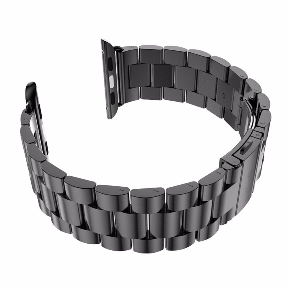 Curea Metallic Link - Apple Watch 1/2/3/4/5/6/7/8/9/SE/Ultra 1/Ultra 2 - 42/44/45/49 MM - Negru
