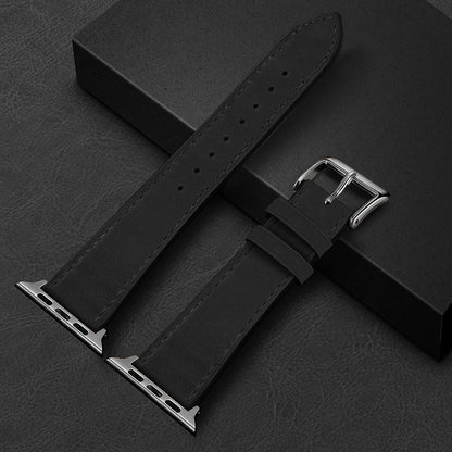 Curea Leather Heritage - Apple Watch 1/2/3/4/5/6/7/8/9/SE/Ultra 1/Ultra 2 - 42/44/45/49 MM - Negru