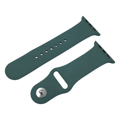 Curea Silicone Sport - Apple Watch 1/2/3/4/5/6/7/8/9/SE/Ultra 1/Ultra 2 - 42/44/45/49 MM - S/M - Dark Green