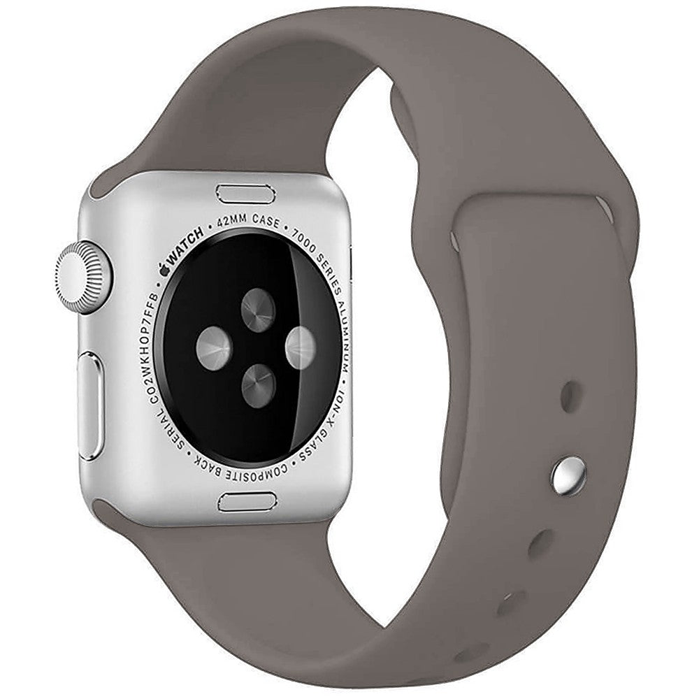Curea Silicone Sport - Apple Watch 1/2/3/4/5/6/7/8/9/SE/Ultra 1/Ultra 2 - 42/44/45/49 MM - S/M - Dark Grey