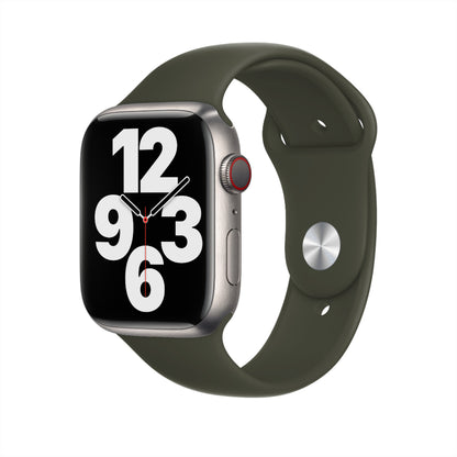 Curea Silicone Sport - Apple Watch 1/2/3/4/5/6/7/8/9/SE/Ultra 1/Ultra 2 - 42/44/45/49 MM - S/M - Webster Green