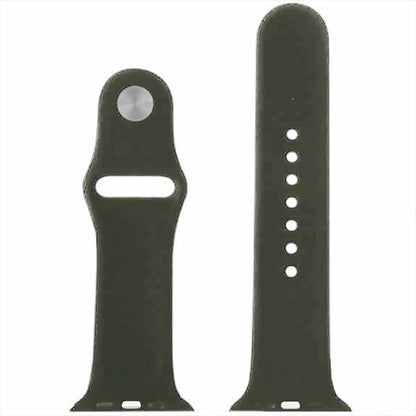 Curea Silicone Sport - Apple Watch 1/2/3/4/5/6/7/8/9/SE/Ultra 1/Ultra 2 - 42/44/45/49 MM - S/M - Webster Green