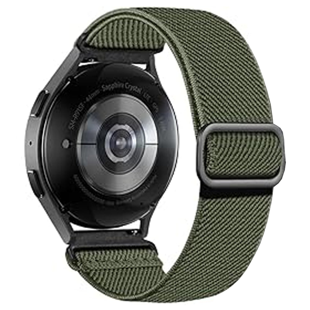 Curea Braided Classic - Samsung Galaxy Watch 7/Active 2/Active/FE/6/5 Pro/5/4/3 - 20mm - Verde
