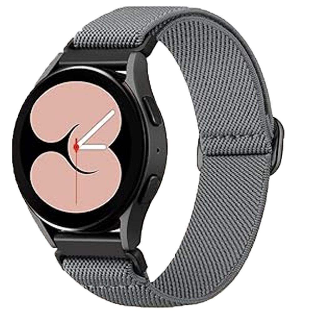 Curea Braided Classic - Samsung Galaxy Watch 7/Active 2/Active/FE/6/5 Pro/5/4/3 - 20mm - Gri