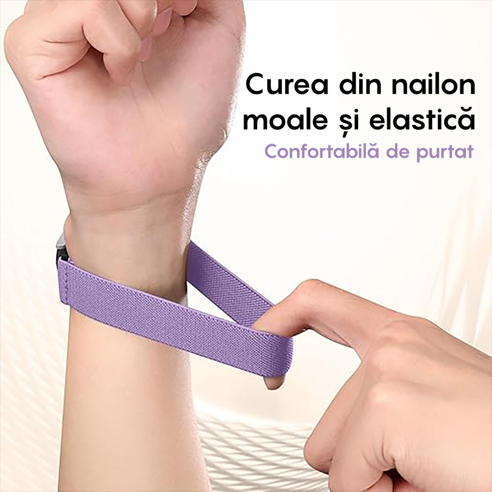 Curea Braided Classic - Amazfit BIP5/GTR4/GTR3/GTR3 pro/GTR2e/GTR2/3 stratoS/GTR 47mm - 22mm - Mov
