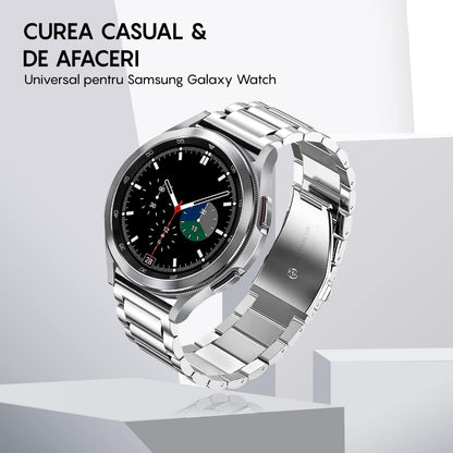 Curea Metallic Link - Samsung Galaxy Watch S3 Frontier/S3 Classic/3 45mm/46mm/Gear S3 - 22mm - Silver