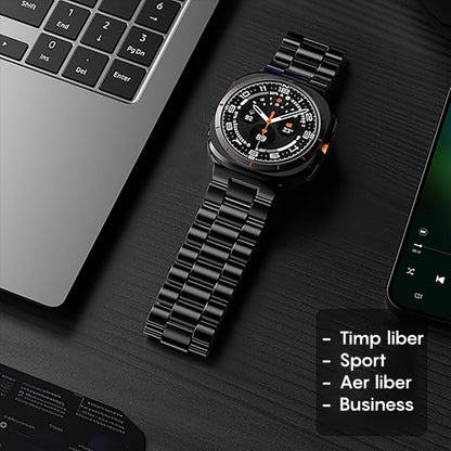Curea Metallic Link - Samsung Galaxy Watch Ultra - Black