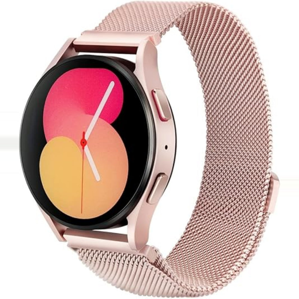 Curea Milanese Essential - Samsung Galaxy Watch 7/Active 2/Active/FE/6/5 Pro/5/4/3 - 20mm - Pink