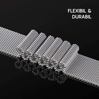 Curea Milanese Essential - Amazfit BIP5/GTR4/GTR3/GTR3 pro/GTR2e/GTR2/3 stratoS/GTR 47mm - 22mm - Silver