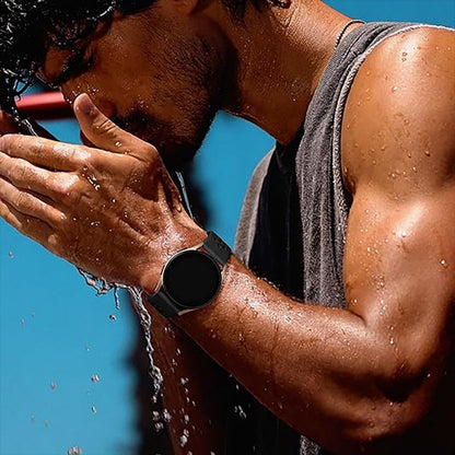 Curea Silicone Flex Loop - Amazfit Active/GTR Mini/Bip3 pro/Bip3/GTS4 Mini/GTS 3/GTS2e/GTS2mini/GTS 2/ pop pro/pop/BIP U/GTR 42mm/GTS/BIP/BIP lite/Bip1S - 20mm - Negru